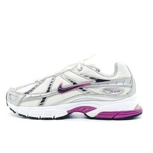 Nike Air Women's BRS 1000 White and Silver Athletic Shoes 8.5